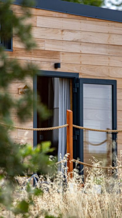 tiny house des vignes du chateau de vauclaire